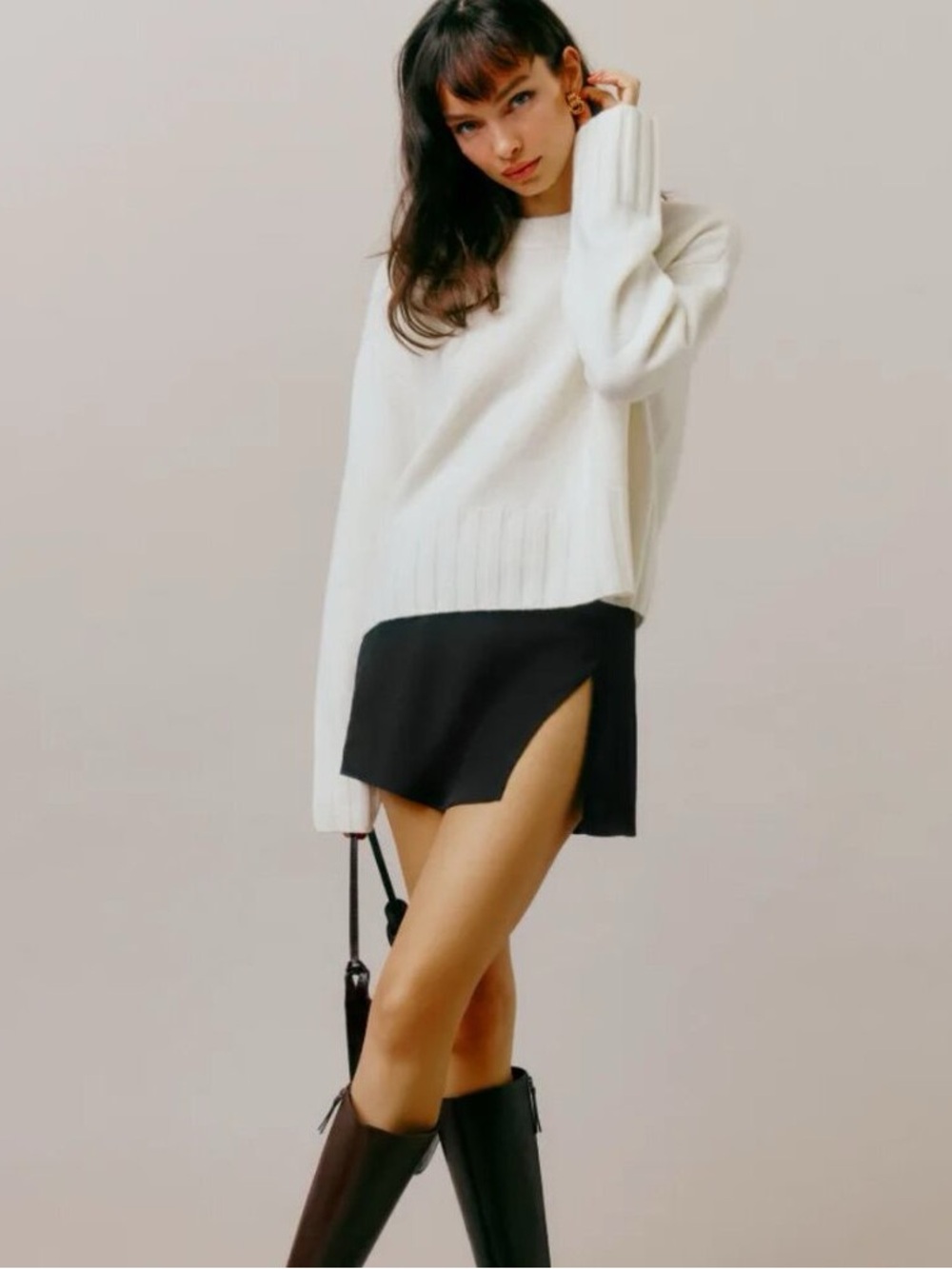 Reformation Margot mini skirt